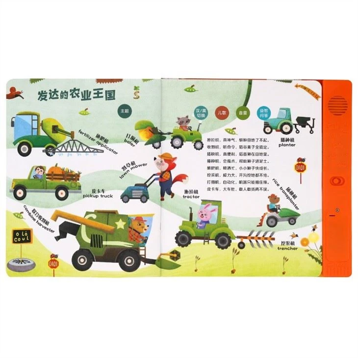 Customize Sound Book For Baby